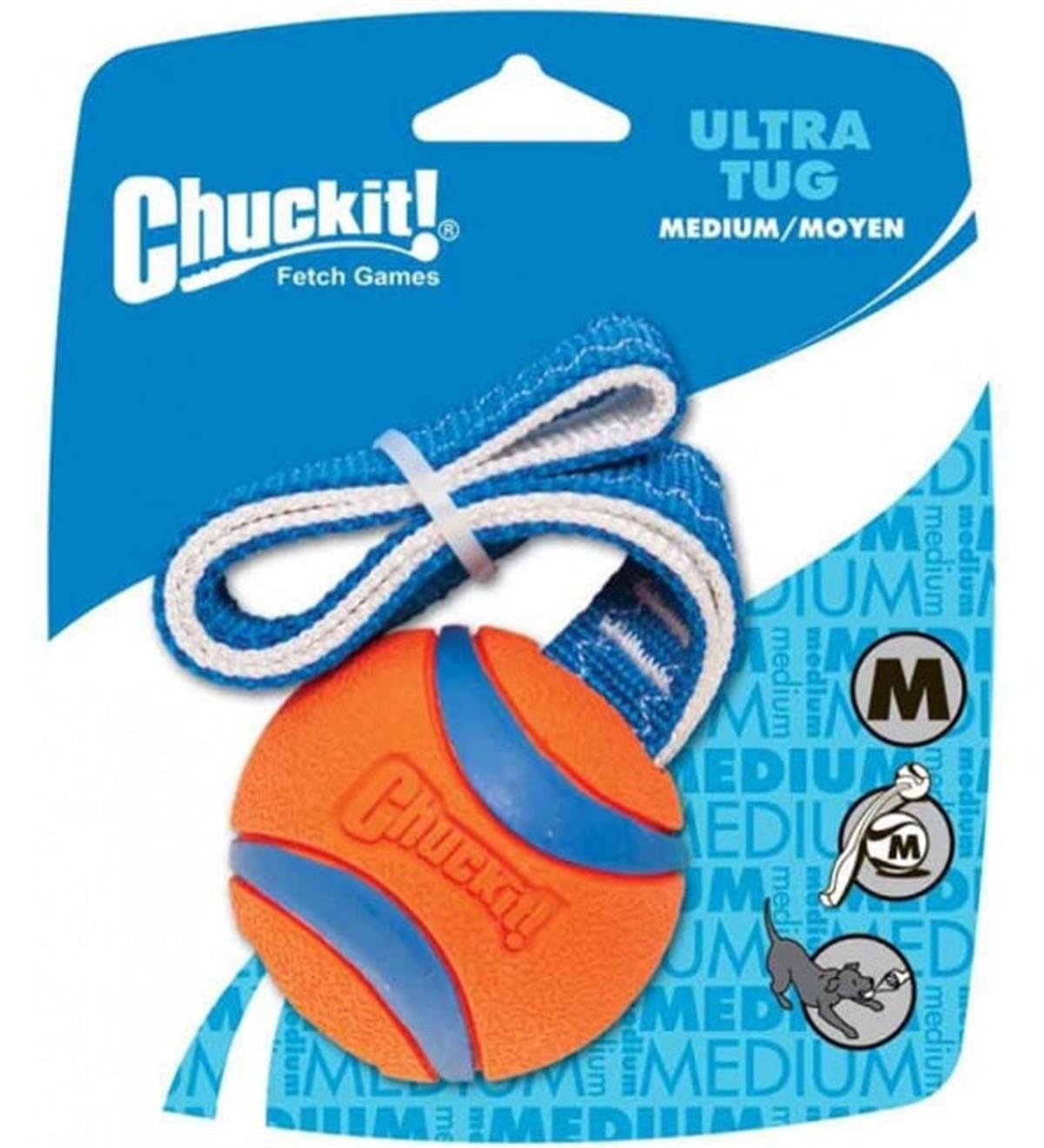 Chuckit! Ultra Tug Köpek Çekiştirme Topu (Orta Boy) - Görsel 2